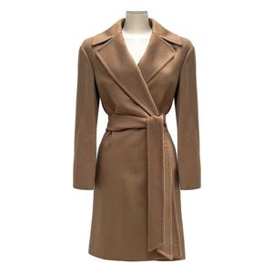 [막스마라] TIGRE 티그레 벨티드 울 코트/카멜/2360161733 006