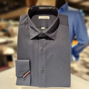 듀퐁셔츠 SE4FM21LS310SDY 24FW 컴포터블 라인 착용감이 좋은 스트레치  슬림 핏 셔츠