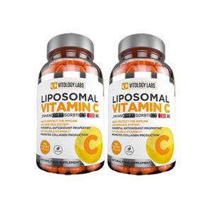 2개X  비토로지랩스  리포조말  비타민C  2000mg  180캡슐