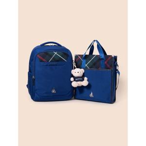 [빈폴키즈] 코어 체크 책가방 세트 블루 (PS00133021P)