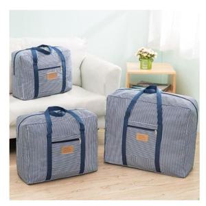 여행용스트라이프보조가방 캐리어폴딩백(특대형)