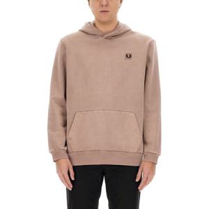 프레드페리 로고 디테일 프론트 포켓 후드티 FPM6673 W05