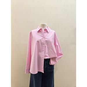 숲  (SB3LS84) 포켓 백버튼 카라 긴팔 셔츠