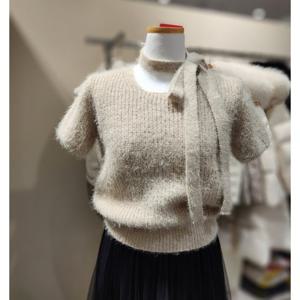 [로엠]로엠타이 반팔스웨터 RMKAE4VRTB