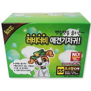 러비더비 애견 기저귀 10매(SS) 강아지기저귀