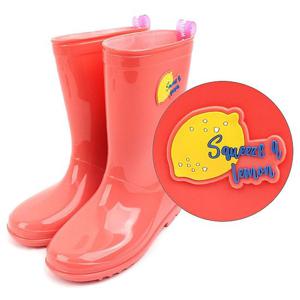 장화 WH0485 스퀴즈 레몬 레인부츠