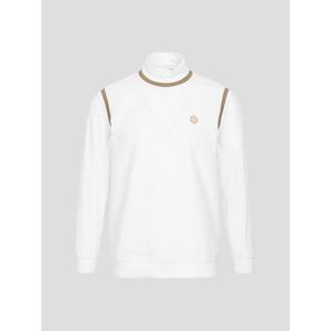 빈폴골프 남성 시어서커 AIO 긴팔 티셔츠 - 화이트 BJ5341B091