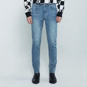 [버커루]남성 테이퍼드 슬림 쿨맥스 연청 데님 팬츠 B232DP175P