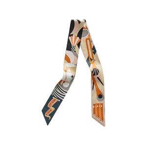 에르메스 퍼레이드 엔 팡파르 트윌리 누아 까라멜 그리 H064006S08