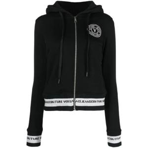 25 FW 베르사체진스꾸뛰르 로고 자수 후드 집업 73HAIT07CF00T TP436963892