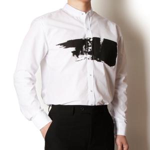 [리빌모아]남자 캐주얼 차이나카라 붓터치 와이셔츠 KSM-SHA-SJ0