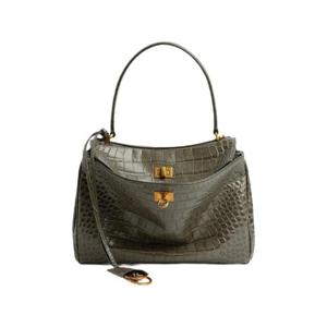 발렌시아가 로데오 핸드백 스몰 아미 그린 7897792AA5L3258