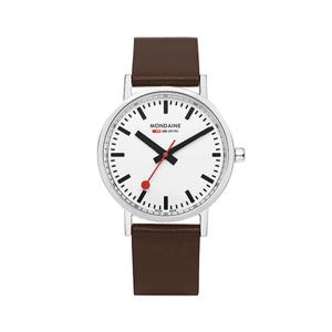몬데인 A660.30360.11SBGV 클래식 비건 남성 가죽 시계