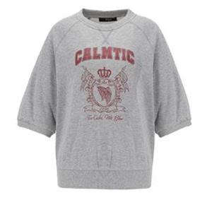 [비지트인뉴욕]하프 슬리브 스웨트셔츠(VB7ST70)