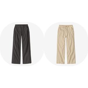 [파타고니아코리아] 22170Q7 우먼즈 포인트 레예스 캔버스 와이드 렉 팬츠 Point Reyes Canvas Wide-Leg PG