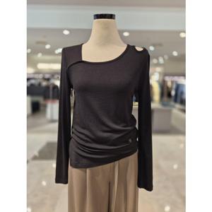 [비지트인뉴욕] 언발란스넥 티셔츠 (VB9LT16)