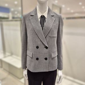 [비지트인뉴욕]더블버튼 체크 자켓 VB9JK10