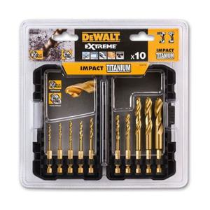 디월트 임팩용 티타늄 철공용 기리 세트_DT50050-KR_10pcs 디월트악세사리 길이세트 철공비트 철비트 충전드릴비트