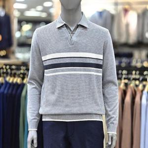 런던포그 세이브존04 블록레이어드헨리넥긴팔그레이니트 LPFNA405[04]