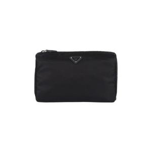 프라다 트라이앵글 로고 라지 파우치 블랙 1NA012-2BQP-F0002
