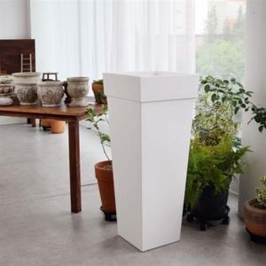 ksr 이탈리아 니콜리 키큰사각 PE화분.R2640 40x40x100cm PE화분 R2640