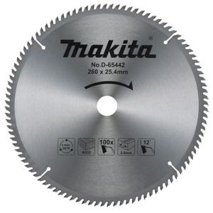 마끼다 팁쏘 목재용 D-65442 (260-100T) 원형톱 날
