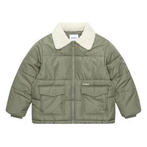 [에꼴리에]여아 양털 카라 패딩 점퍼 21D0158_KH