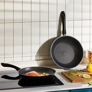 [본사직영] HC해피콜 모던 티타늄 IH 프라이팬 2P 세트 (팬24/팬28)