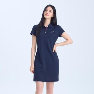 다운블로우DBS4ONA 9003W 피케이카라 에센셜원피스 휴