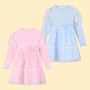 [로엠걸즈(아동)]반짝반짝 다이마루 샤원피스RGOM2511P