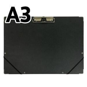 자재 문화 네오 클립보드(F814-8A/A3/흑색/가로형)