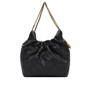 25FW 토리버치 Fleming 미니 Hobo 백 In 블랙 레더 162451001 TP565473847