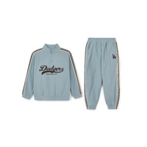 MLB키즈트레이닝세트 NQK 7AS2VA246-07SBL 바시티 스포츠 기모 테리 맨투맨세트 LA다저스