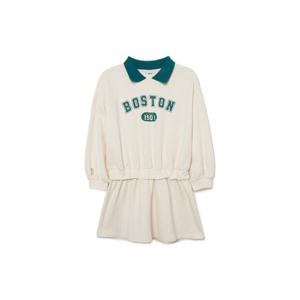 MLB키즈긴팔티 NQK 7FOPBV131-43CRS Varsity 원피스