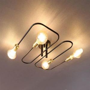 직부 팬던트 조명 4등 17857-4A 블랙 비츠온 계단 테라스 카페 식당 사무실