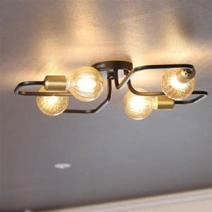 직부 팬던트 조명 4등 17834-4 블랙 비츠온 계단 테라스 카페 식당 사무실