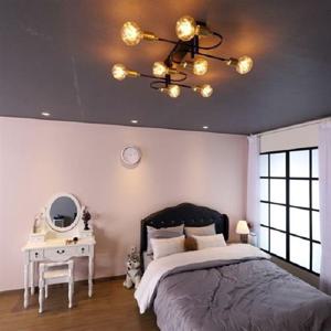 직부 팬던트 조명 8등 17856-8 블랙 비츠온 계단 테라스 카페 식당 사무실