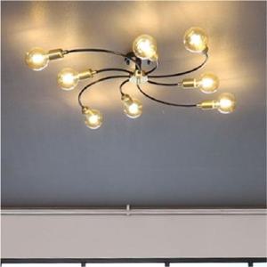 직부 팬던트 조명 8등 17841-8 블랙 비츠온 계단 테라스 카페 식당 사무실