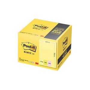 포스트잇 대용량팩 656-20A 3M