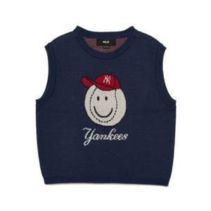 MLB키즈조끼 NQK 7AKPE0134-50NYL 그린 플레이 니트 베스트 NY