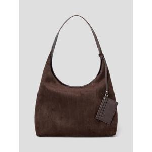 (3561D3AM2D) [에잇세컨즈] 앤르니 하프 인조 스웨이드 호보백  브라운