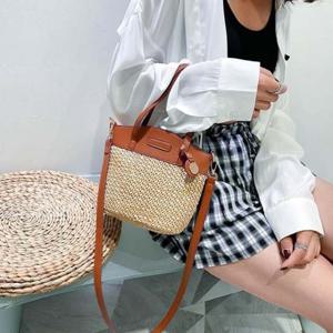 DHH-G63 라탄 투웨이 토트 크로스백