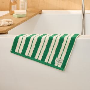 [모던하우스] STF 더블 스트라이프 핸드타월 GREEN 34X34cm 65g