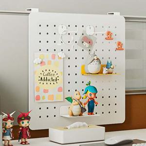 철제 타공판 페그보드 화이트(중)_BD802_037