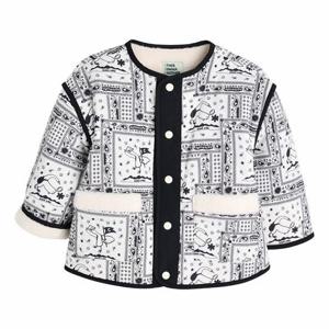 [컬리수]아동 페이즐리 덤블배색 패딩 점퍼 C244JM356P