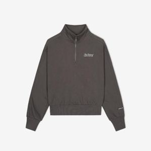 뉴발란스긴팔티 EQS NBNCF4W922-60 WOMEN 에센셜 세미크롭 반집업 (SEMI OVER FIT)