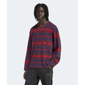 아디다스 90s 얼터너티브 스포츠 롱 슬리브 스트라이프 와플 티 - 아우라루비 KS6847 249861