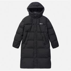 윌슨패딩 VQA W244003TDJN1-BLK 팀 윌슨 롱 구스 패딩 자켓