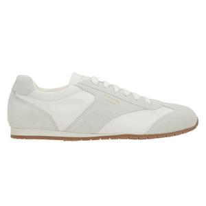 26 SS 프라다 로고 디테일 레이스업 카프레더 스니커즈 F0009 2EE465FG000D7R