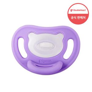 더블하트 소프트버디 노리개젖꼭지 퍼플(M_3개월)